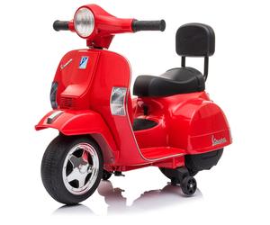 Piaggio Mini Vespa PX150 Elettrica 6V per Bambini Rossa