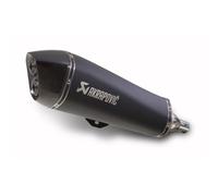 Piaggio MP3 500 / LT 2008-2023 Kit Slip-On Akrapovic SP In Titanio Nero Satinato