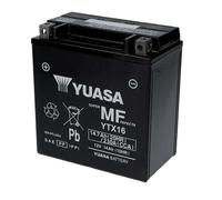 PIAGGIO MP3 MIC 400 BATTERIA YUASA YTX16 ATTIVATA 2008 2011