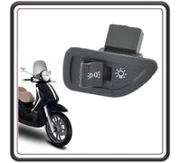 Piaggio Pulsante Interruttore Commutatore Luci per Beverly 500 2002-2005, X9 125 200 250 500, Typhoon 50 2001-2004 - Originale
