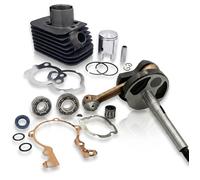 PIAGGIO REVISIONE MOTORE CIAO 50 GRUPPO TERMICO CILINDRO ALBERO CUSCINETTI SP.10