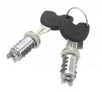 Piaggio Set di chiavi e bicchieri di accensione originali OEM senza transponder per Piaggio Fly, Liberty, Typhoon e ZIP anche per Derbi Boulevard 50-150cc, set due di ogni 5735125, 573512