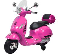 Piaggio Vespa GTS Elettrica 12V con Bauletto per Bambini Rosa
