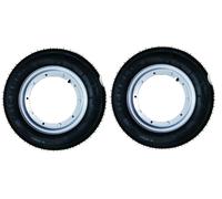 PIAGGIO VESPA LML NV 125 - 150 - 200COPPIA RUOTE COMPLETE MICHELIN 3.50 10 S83