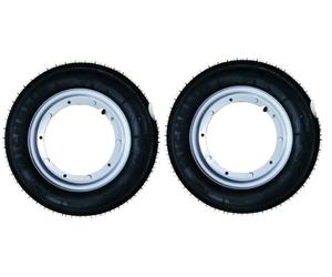 PIAGGIO VESPA LML NV 125 - 150 - 200COPPIA RUOTE COMPLETE MICHELIN 3.50 10 S83