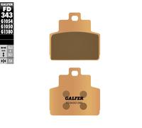 Vespa GTS300 2009-2024 Galfer Pastiglie Freni Posteriori