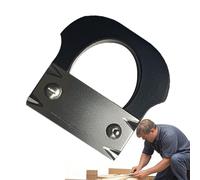 Pialla A Banda Di Bordo | Pialla Manuale Double Face | Raschietto a Doppio Lato Manuale per Mobili con Sbarbatoio Integrato