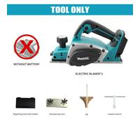 Pialla a Mano Elettrica Makita 18V Taglio Regolabile Portatile e Multifunzionale