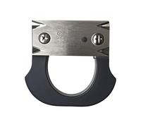 Pialla a nastro di canto, pialla di smussatura in legno per modanature e angoli | Lama antiscivolo per impiallacciatura ABS e legno o dritto, con manico ergonomico