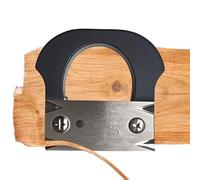 Pialla a nastro di canto | Pialla manuale per bordi e scheggiature, precisione ergonomica, impugnatura antiscivolo + pialla angolare e lama in acciaio inossidabile per PVC/ABS