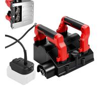 Pialla da Muro Elettrica per Makita da 18 V (senza batteria), Levigatrice e Raschiatore Muro 1500-3000 RPM, Larghezza Taglio 135mm, Profondità Regolabile 1-4mm, 6 Velocità, Design Senza Fili,B