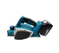 Pialla elettrica larghezza di piallatura Pialla elettrica senza fili senza spazzole da 15000 giri/min, pialla elettrica portatile da 82 mm, for falegname, casa, fai da te, for batterie da 18 V