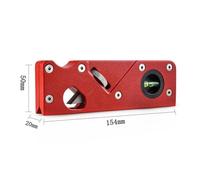 Pialla Elettrica, Pialla smussatrice con supporto Pialla manuale for lavorazione del legno for piallatura rapida dei bordi Pialla angolare radiante Strumento fai da te for falegnameria(Rot)