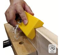 Pialla manuale con smusso a 45 gradi, struttura in plastica durevole, troncatrice per legno e cartongesso senza elettricità - Funzionamento manuale, controllo preciso, ideale per levigare i bordi e pe