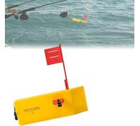 Pialla per la pesca, clip di rilascio della piallatrice, kit di pialla a traina Off Shore Crappie con bandiera, clip laterale in linea per pialla con rilascio rapido a scatto per pesca a traina