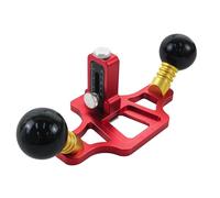 Pialla per router con manopola di regolazione Lavorazione del legno Fondo portatile Scanalatura manuale Bordi Taglio Pialla Router Piano Strumento di scanalatura portatile