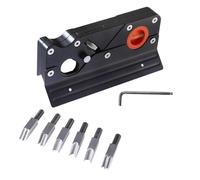Pialla per smussare il legno, a testa multipla, in alluminio, strumento per levigare i bordi e progetti fai da te per la lavorazione del legno, kit fai da te