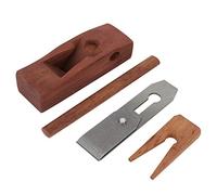 Pialla piatta per legno da 180 mm per carpentieri, pialla per tagli e rifiniture, pialletto manuale per lavorazione del legno con lama in acciaio affilata, pialletto compatto mini