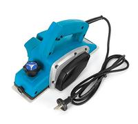 Pialla professionale elettrica | 800 W | Larghezza piallatura 82 mm | Profondità max 2 mm | Vassoio svasato piatto | Potente per legno | Pannelli