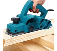 Piallatrice Elettrica 800 W per Legno - 11000 UPM, 1 mm, Larghezza Pialla: 82 mm