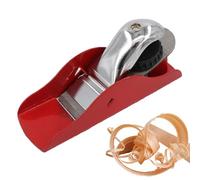 Pialletto Manuale per Legno in Acciaio - Pialla a Mano Ergonomica per la Lavorazione del Legno, Rifilatura e Piallatura, Perfetta per Artigiani e Fai-da-Te, Strumento Compatto e Facile da Usare