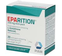 Piam Farmaceutici EPARITION 20 BUSTINE STICK PACK DA 250 MG DI GRANULATO SUBLINGUALE