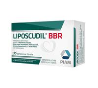 Piam Farmaceutici Liposcudil Bbr - Integratore per il colesterolo e trigliceridi, 30 compresse
