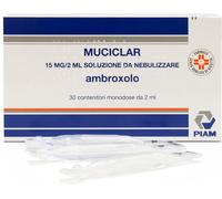 piam farmaceutici spa MUCICLAR Soluzione da nebulizzare 30 Pezzi 15 mg 2ml