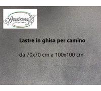 Piana in ghisa per camino lastra in ghisa diverse misure grandi per rivestimento