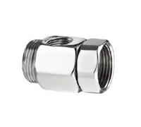 PIANA serie 0063 0 530 CR Prolunga 3/4 per retrogruppo con calotta girevole in ottone cromato