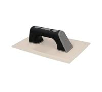 Pianella/Trapano con manico in plastica ABS bordo flessibile. Speciale stucchi. Base 280 x 140 mm. Manico leggero ed ergonomico