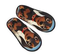 Pianelle Amo I Miei Cani Bassotti Moda Pantofole Lavabili Scarpe Da Casa Per Unisex Hotel Casa M