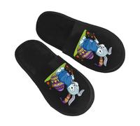 Pianelle Il Coniglio Dipinge L'Uovo Di Pasqua Comode Ciabatte Lavabili Pantofole Per Esterno Interno Unisex M