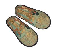 Pianelle Le Donne Nell'Antico Egitto Comode Pantofole Lavabili Scarpe Da Casa Per Hotel Unisex Casa L