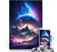Pianeta delle meraviglie Aurora Puzzle 1000 pezzi per adolescenti per il giocattolo di sfida del gioco educativo Giocattoli per la decorazione della casa 38x26cm