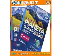 PIANETA IN GIOCO 2030 - VOLUME 1 + ATLANTE 1 (9788835054818) - Libro Scolastico + Materiale Didattico
