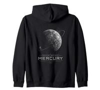 Pianeta Mercurio Orbita Spazio Grafico Celeste Felpa con Cappuccio
