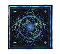 Pianeta Modello Tarocchi Carta Panno Divinazione Tovaglia Astrologia Arazzo Deck Cover Decor Design Gioco Astrologia Panno Fornitura Copertura Tovaglia Tarocchi Divinazione Consiglio Appeso Tavolo
