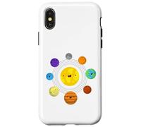 Pianeti del sistema solare, Terra, Sole, Scienze spaziali Bambini, Adulti Custodia per iPhone X/XS