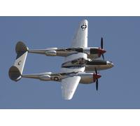 Piani Americani In Scala 1/6 Per Lockheed WW-II P-38 Lightning, 94ws