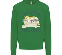 Piani Con Il Mio Gatto Nel Giardino Felpa Per Bambini