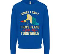 Piani Con Il Mio Giradischi DJ Felpa Uomo