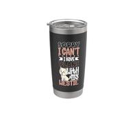 Piani con il mio West Highland Terrier Bicchiere termico in acciaio inox doppia parete