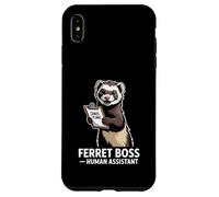 Piani del caos dell'assistente umano di Ferret Boss Custodia per iPhone XS Max