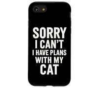 Piani di citazione divertenti per gli amanti dei gatti Custodia per iPhone SE (2020) / 7/8