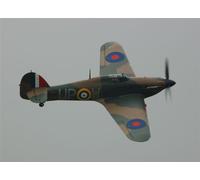 Piani E Template Del Hawker Hurricane Mk.1 Britannico In Scala 1/10 50ws