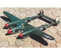 Piani In Scala 1/12 Americani WW-II Per Lockheed P-38 Lightning, Istruzioni 52WS