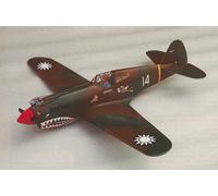 Piani, Modelli, Istruzioni Curtiss P-40B Warhawk In Scala 1/12 Americana WW-II