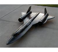 Piani Scala 1/12 Per Lockheed SR-71 Blackbird Con Modelli 55ws