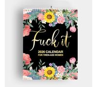 Pianificatore del calendario a parete divertente 2026 qui andiamo di nuovo il calendario 2026 (c)